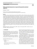 Robot path planning based on improved dung beetle optimizer algorithm