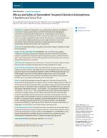 Efficacy and Safety of Xanomeline-Trospium Chloride in Schizophrenia: A Randomized Clinical Trial