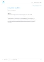 Sequence Analysis