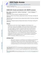 SHERLOCK: Nucleic acid detection with CRISPR nucleases