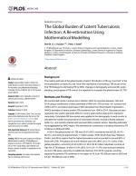 The Global Burden of Latent Tuberculosis Infection: A Re-estimation Using Mathematical Modelling