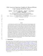 LISA: Layerwise Importance Sampling for Memory-Efficient Large Language Model Fine-Tuning