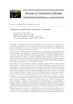 Computation of Multivariate Normal and t Probabilities