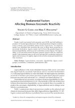 Fundamental Factors Affecting Biomass Enzymatic Reactivity