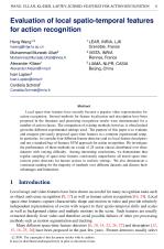 Evaluation of local spatio-temporal features for action recognition