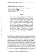 Tuning Language Models by Proxy