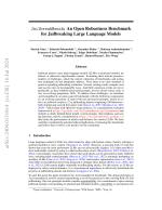 JailbreakBench: An Open Robustness Benchmark for Jailbreaking Large Language Models