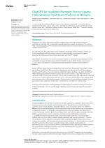 ChatGPT for Academic Purposes: Survey Among Undergraduate Healthcare Students in Malaysia