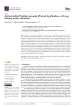 Antimicrobial Peptides towards Clinical Application—A Long History to Be Concluded