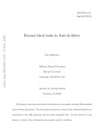 Eternal black holes in Anti-de-Sitter
