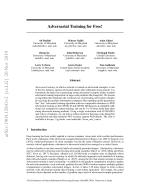Adversarial Training for Free!