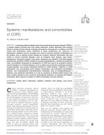 Systemic manifestations and comorbidities of COPD