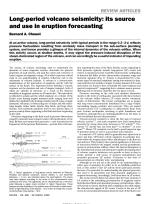Long-period volcano seismicity: its source and use in eruption forecasting