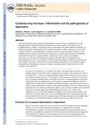 Cytokines sing the blues: inflammation and the pathogenesis of depression