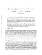 Equality of Opportunity in Supervised Learning