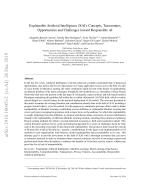 Explainable Artificial Intelligence (XAI): Concepts, Taxonomies, Opportunities and Challenges toward Responsible AI