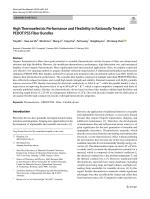 High Thermoelectric Performance and Flexibility in Rationally Treated PEDOT:PSS Fiber Bundles