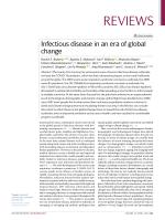 Infectious disease in an era of global change
