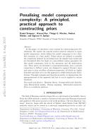 Penalising model component complexity: A principled, practical approach to constructing priors