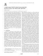A multi-temporal InSAR method incorporating both persistent scatterer and small baseline approaches