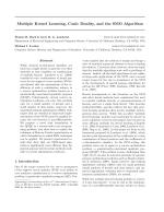 Multiple Kernel Learning, Conic Duality, and the SMO Algorithm