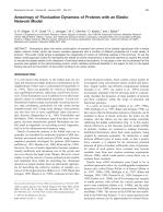 Anisotropy of Fluctuation Dynamics of Proteins with an Elastic Network Model