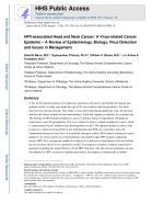 HPV-associated Head and Neck Cancer: A Virus-related Cancer Epidemic – A Review of Epidemiology, Biology, Virus Detection and Issues in Management
