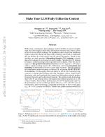 Make Your LLM Fully Utilize the Context