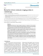 Biomarker-driven molecular imaging probes in radiotherapy