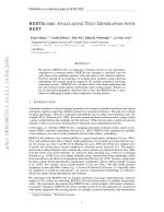 BERTScore: Evaluating Text Generation with BERT