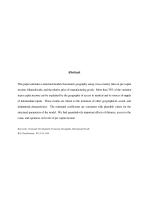 Economic Geography and International Inequality