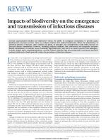 Impacts of biodiversity on the emergence and transmission of infectious diseases