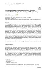 A systematic literature survey on skin disease detection and classification using machine learning and deep learning