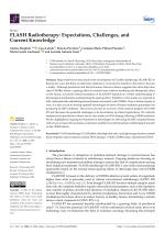 FLASH Radiotherapy: Expectations, Challenges, and Current Knowledge