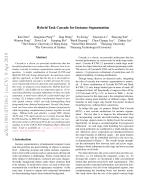 Hybrid Task Cascade for Instance Segmentation